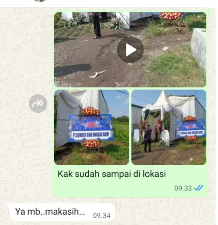 Pengiriman Karangan Bunga Stadion Manado